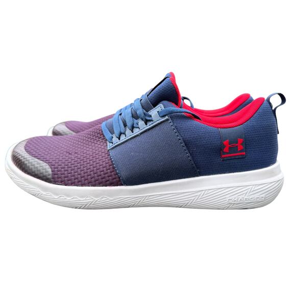 Under Armour Charged 24/7 2.0 X NM Sneaker Boy's US 6.5Y Purple Blue 3020133-400 - Picture 1 of 12